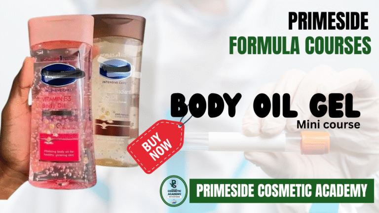 FORMULA COURSES- BODY OIL GEL