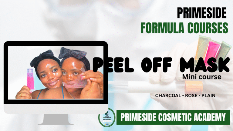 FORMULA COURSES- PEEL OFF MASK
